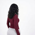 Velvet wine basic top